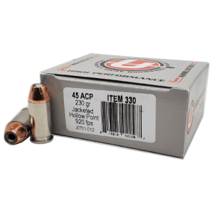 45 Auto - Underwood 230 Grain Nosler Jacketed Hollow Point