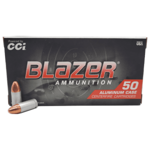 9mm - CCI Blazer Aluminum 115 GR. Full Metal Jacket