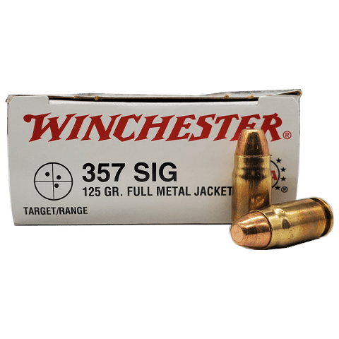357 Sig - Winchester USA 125 Grain FMJ
