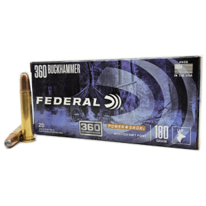 360 buckhammer federal rounds