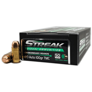 380 Auto TMJ Green Cold Tracer Ammo