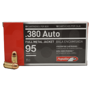 380 Auto - Aguila 95 Grain Full Metal Jacket