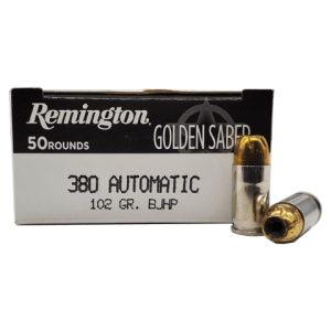 380 Auto - Remington Golden Saber 102 Grain BJHP