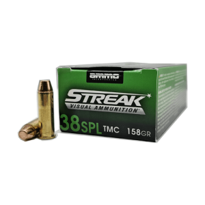 38 Special – Ammo Inc. Green Streak 158 Grain TMC – 50 Rounds