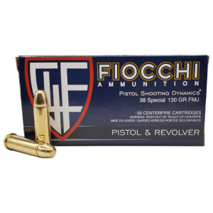 38 Special - Fiocchi Shooting Dynamics 130 Grain FMJ