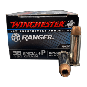 38 Special - Winchester Ranger 130 Grain +P Bonded JHP