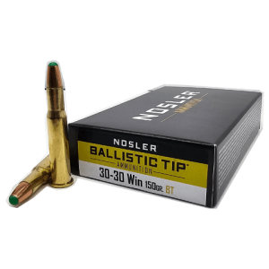 30 30 Win Nosler ammo box