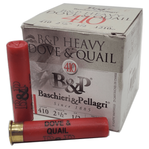 410 Gauge - 2-1/2" B&P #8 Heavy Dove & Quail
