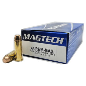 44 Magnum – Magtech 240 Grain Full Metal Jacket Flat Point – 50 Rounds