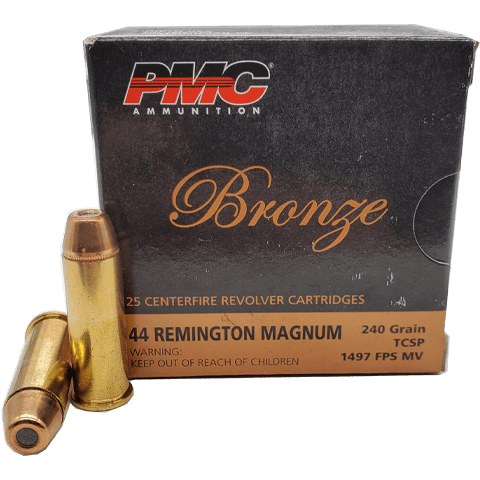 44 Magnum - PMC Bronze 240 Grain Truncated Soft Point - 25 Rounds
