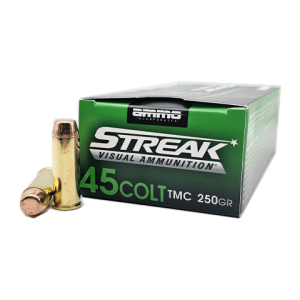 45 Colt – Ammo Inc 250 Grain TMC Green Streak – 50 Rounds