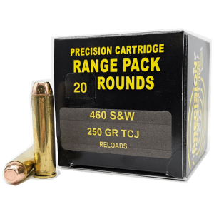 460 S&W precision cartridge box