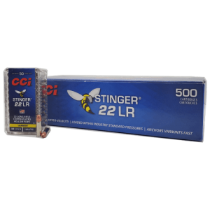 22 Long Rifle - CCI Stinger 32 Gr. Copper Plated Hollow Point
