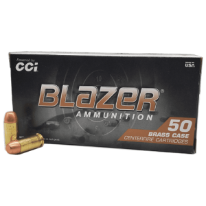 40 S&W - CCI Blazer Brass 180 Gr. FMJ