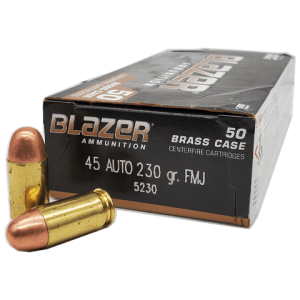 45 Auto - CCI Blazer Brass 230 Grain Full Metal Jacket