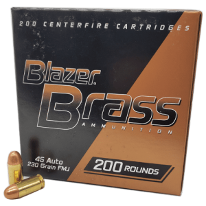 45 Auto - Blazer Brass 230 Grain Full Metal Jacket 200 Rds.