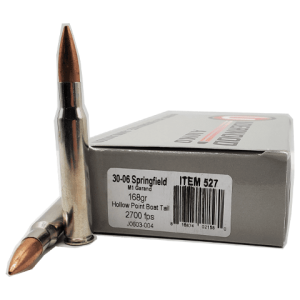 30-06 - Underwood M1 Garand 168 Grain Hollow Point Boat Tail - 20 Rounds