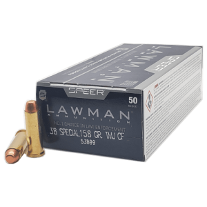 38 Special - Speer Lawman 158 Grain TMJ - 50 Rounds