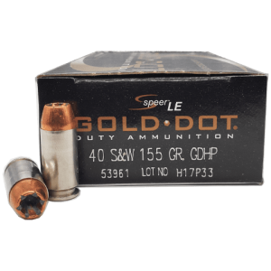 40 S&W - Speer LE Gold Dot 155 Grain JHP