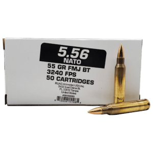 5.56 NATO - Geco 55 Grain Boat Tail FMJ