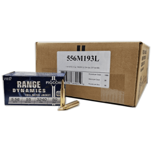 5.56 NATO – Fiocchi Shooting Dynamics 55 Grain FMJ – 1000 Rounds