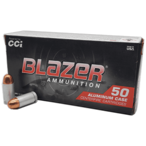 45 Auto - CCI Blazer Aluminum 230 Grain Full Metal Jacket - 50 Rounds