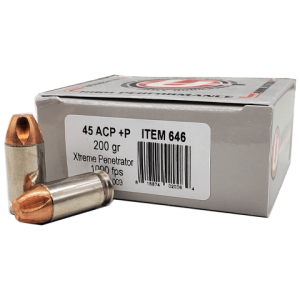 45 Auto - Underwood 200 Grain +P Xtreme Penetrator