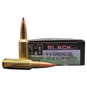 6.5 Grendel - Hornady Black 123 Grain ELD Match