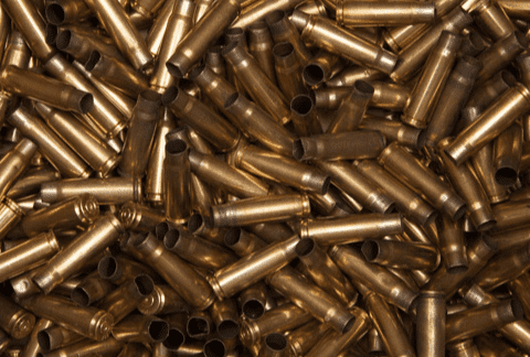 7.62 x 39 Brass Cases Washed and Polished