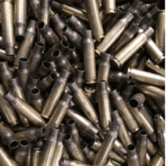7.62 x 39 Brass Cases Dirty Sorted