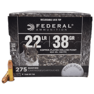 22 Long Rifle - Federal 38 Grain Field Pack