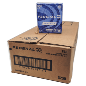 22 Long Rifle - Federal Champion 36 Grain CPHP - 5250 Rounds