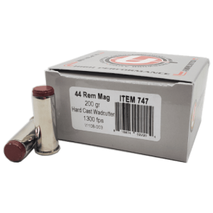44 Mag - Underwood 200 Grain Hard Cast Wadcutter