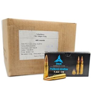 7.62 x 39 Full Metal Jacket Bullets