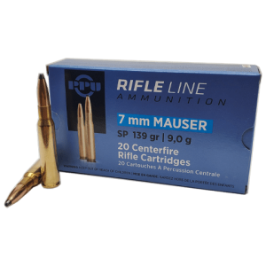 7mm Mauser - PPU Rifle Line 139 Grain Soft Point