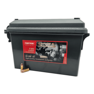 9mm – NORMA 124 Grain Total Metal Jacket – 500 Rounds
