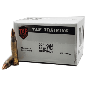 223 rem - Hornady TAP Training 55 Grain Full Metal Jacket