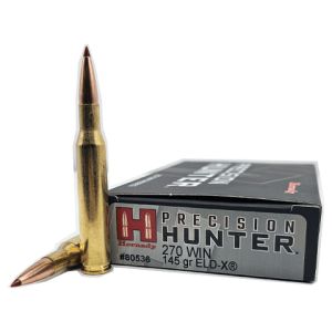 270 Win – Hornady Precision Hunter 145 Grain ELD-X – 20 Rounds