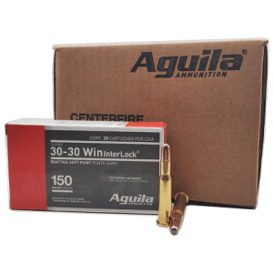 30-30 Win - Aguila 150 Grain Hornady InterLock BTSP - 200 Rounds