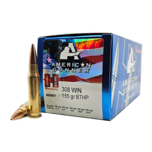 Hornady 308 Win amercian gunner rounds