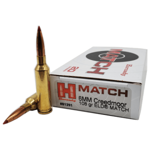 6mm Creedmoor - Hornady 108 Grain ELD Match