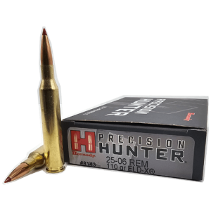 25-06 Rem – Hornady Precision Hunter 110 Grain ELD-X – 20 Rounds