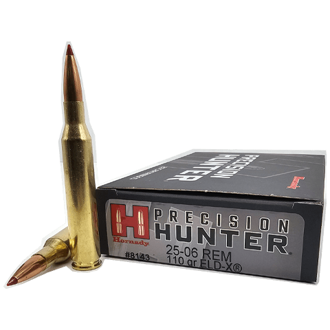 25-06 Rem – Hornady Precision Hunter 110 Grain ELD-X – 20 Rounds