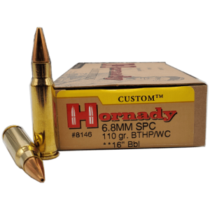 6.8 SPC - Hornady Custom 110 Grain BTHP