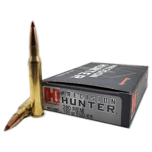280 Rem – Hornady Precision Hunter 150 Grain ELD-X – 20 Rounds
