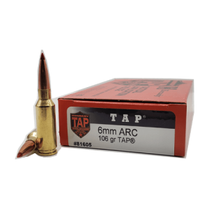 6mm ARC - Hornady 106 Grain TAP Law Enforcement Ammo - 20 Rounds