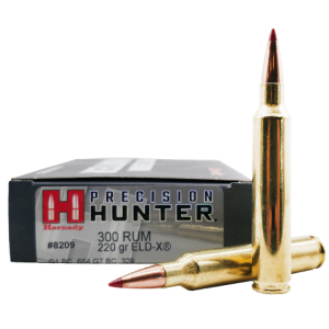 300 Ultra Mag – Hornady Precision Hunter 220 Grain ELD-X – 20 Rounds