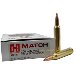 300 Win Mag - Hornady Match 195 Grain ELD Match - 20 Rounds