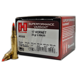 Hornady 17 Hornet Ammo Box