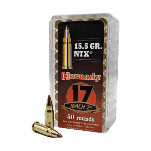 17 Mach 2 – Hornady 15.5 Grain NXT Varmint Express – 50 Rounds